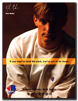 Bulletin Athletic Magazine Ad