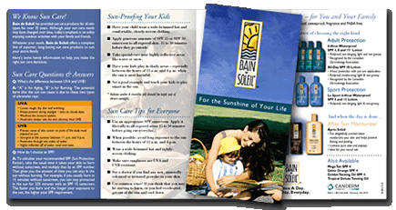 Bain de Soleil Consumer Leaflet
