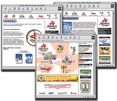 Attractions Canada Website