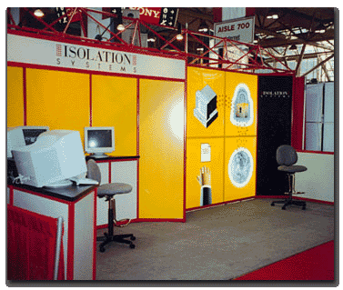 Isolation Systems Trade Show Booth
