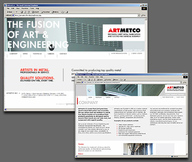 Artmetco Website