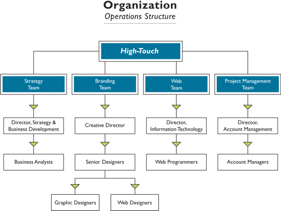 nike organisational structure